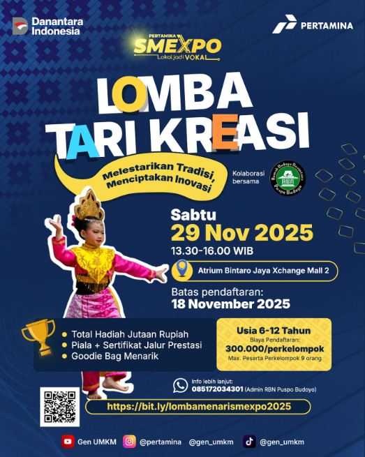 Lomba Tari Tradisional SMEXPO 2025